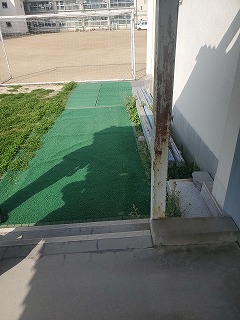 大阪府立支援学校　スロープ改修工事　公共工事