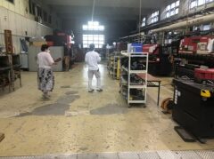 大阪府立職業技術専門学校　土間修繕工事