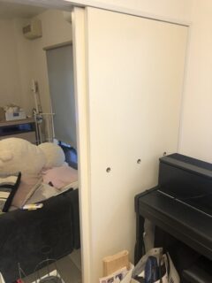 扉　建付け調整　収まらない　修理　補修　豊中市　戸建て